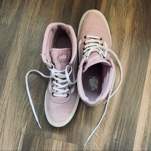 Women’s Vans Canvas Sk8 Hi-Tops